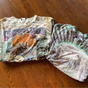 Grateful Dead THRASHED Graphic Tee Bundle-Mixed Lot
